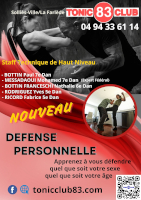 affiche défense personnelle